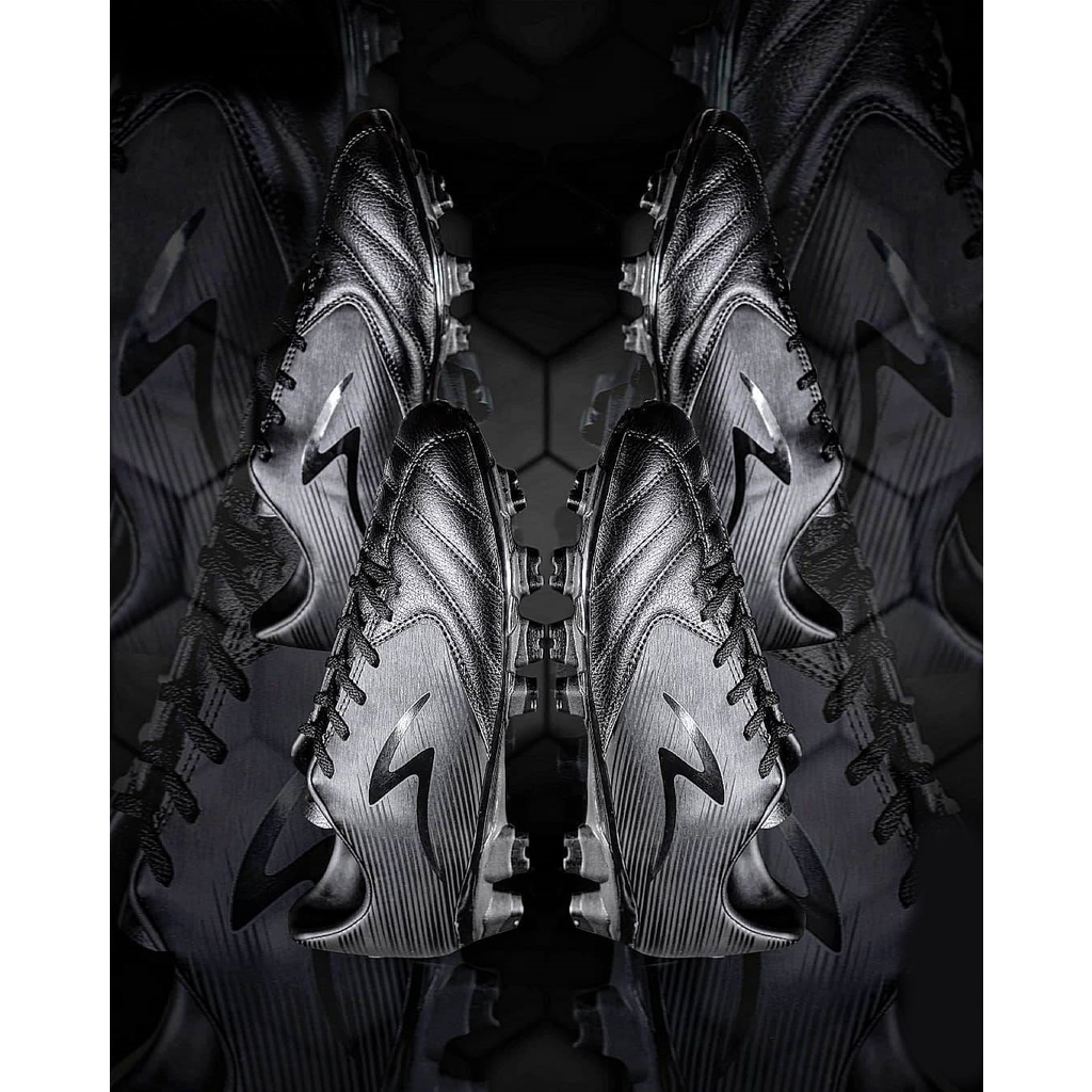 specs stream black fg sepatu bola