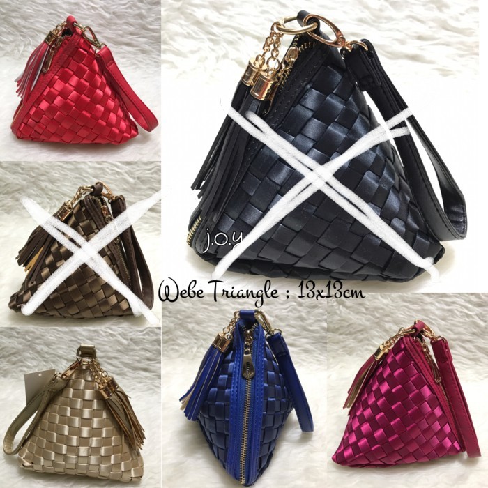 Tas Import/Slingbag/Tas Selempang/Tas Grosir/Webe Pouch Triangle