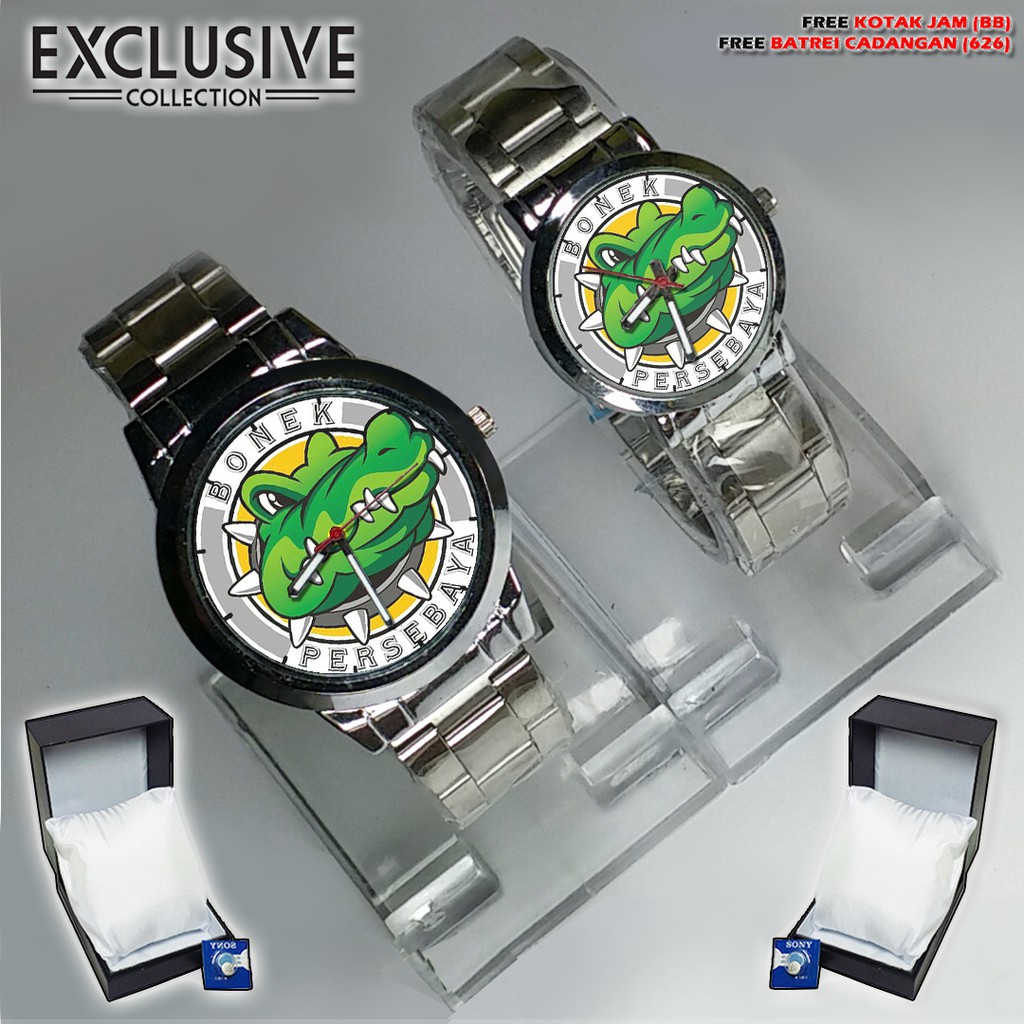 Jam Tangan  PERSEBAYA MOTIF 1 Bagus