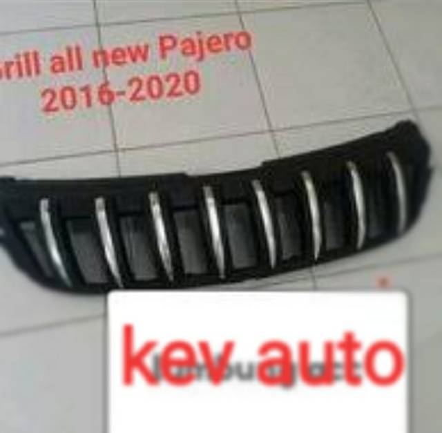 Grill all new Pajero model apollo