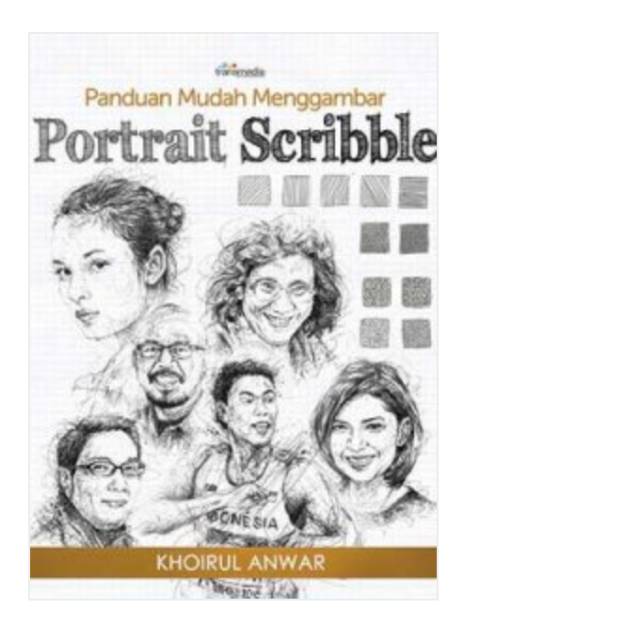 

ayooserbuku Panduan mudah menggambar portrait scrible