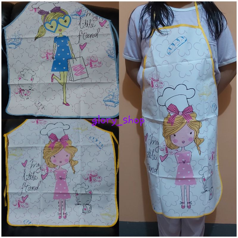 Apron anak/apron anak anti air/celemek/celemek anak