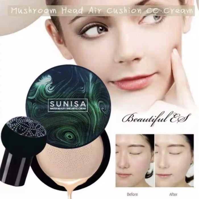 COD SUNISA BB CUSHION ORI / MUSHROOM HEAD AIR CUSHION / BEDAK SUNISA