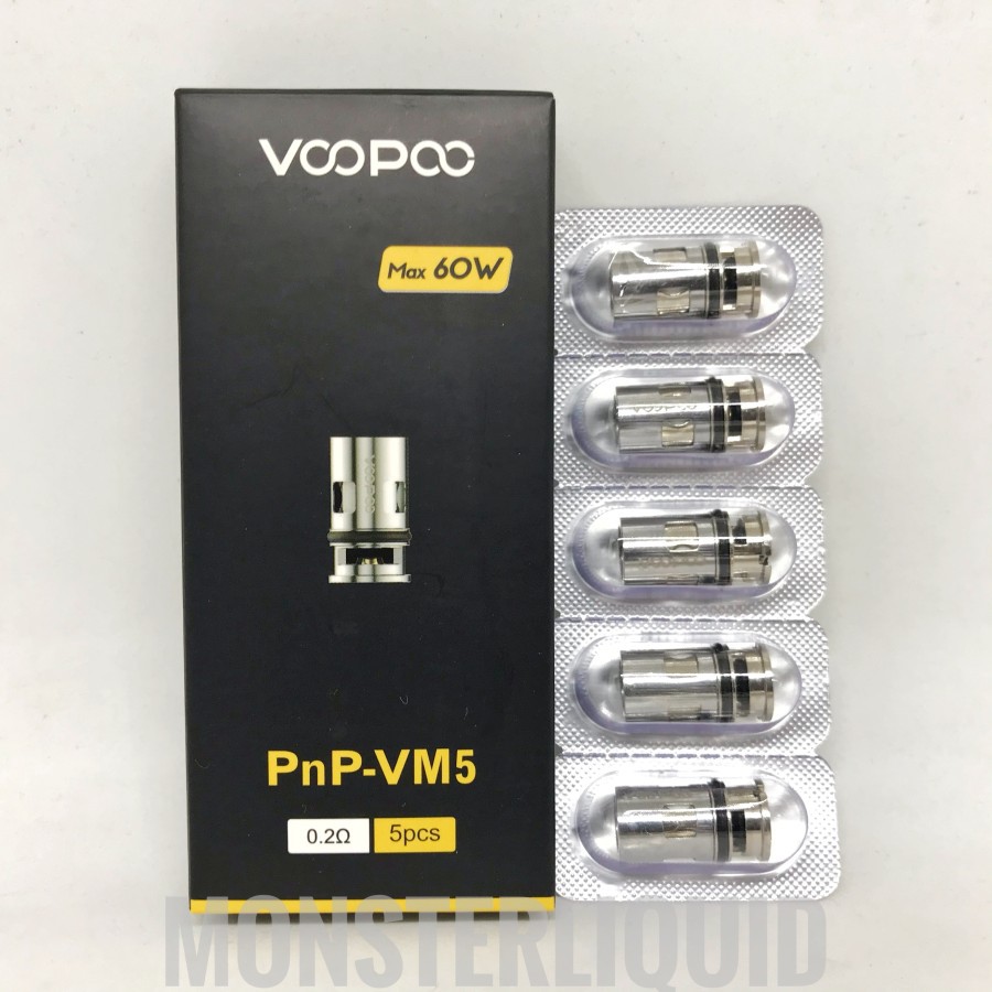 COIL VINCI REPLACEMENT COIL 0.2 OHM PNP-VM5 AUTHENTIC ISI 5 PCS