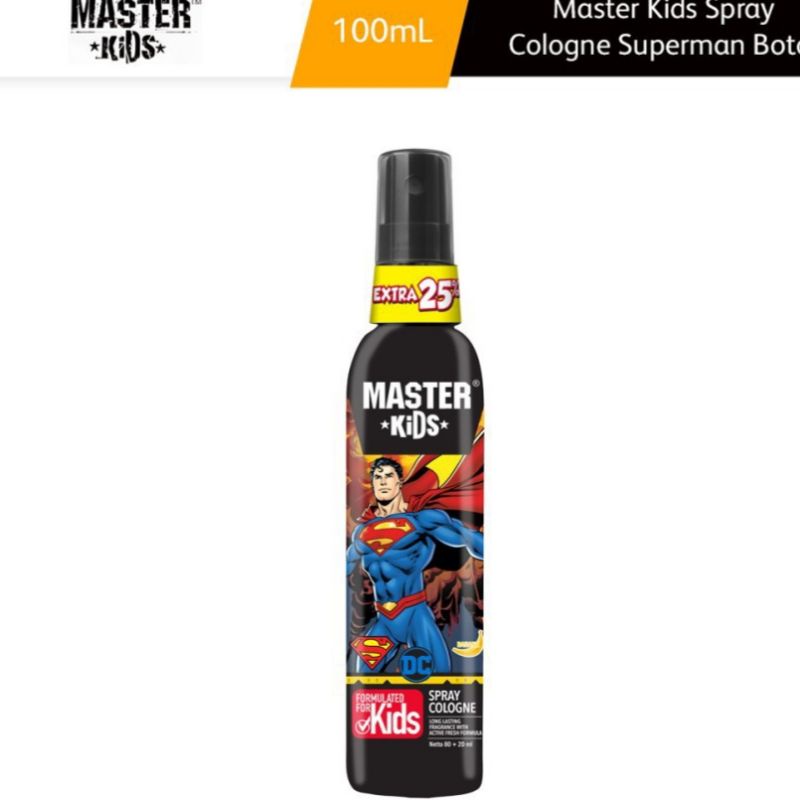 MASTER KIDS SPRAY COLOGNE 100ml