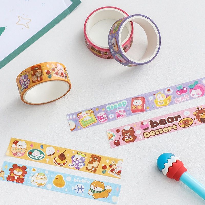 

Washi Tape untuk journal scrapbook (K-000007)
