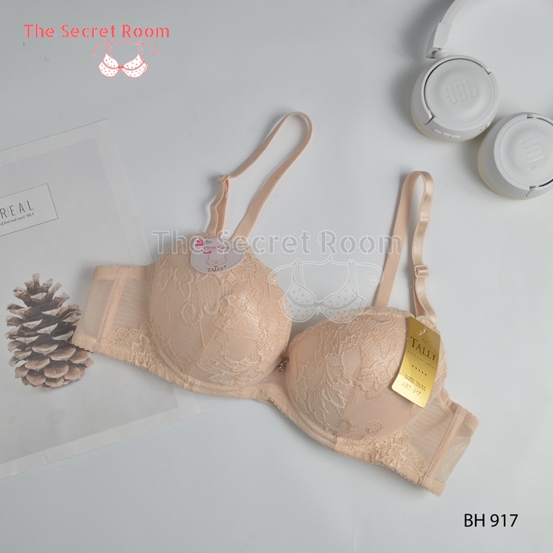 TALLY BRA BH PUSH UP 917 | CUP B | BUSA TEBAL | ADA KAWAT | MENGANGKAT DAN MENGENCANGKAN | SIZE 34 - 38