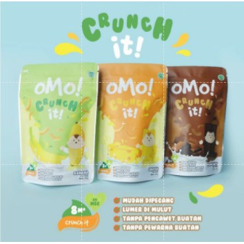 OMO Healthy Snack For Kids / OMO! Healthy Snack For Kids Camilan Bayi / Snack MPASI / Snack Bayi / Snack Anak / Cemilan Bayi / Cemilan Anak / Omo Snack / No Pengawet / Free Gluten / Halal BPOM