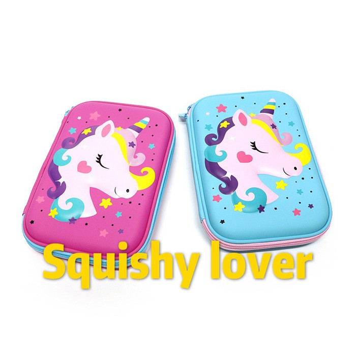 

Kotak pensil smiggle/smiggle hard top pencil case organizer/b-unicorn