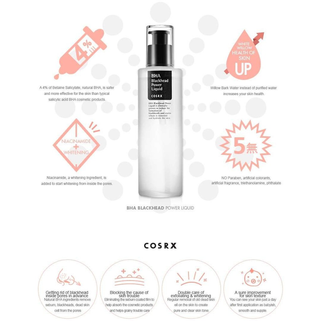 [BPOM] COSRX BHA Blackhead Power Liquid 100ml