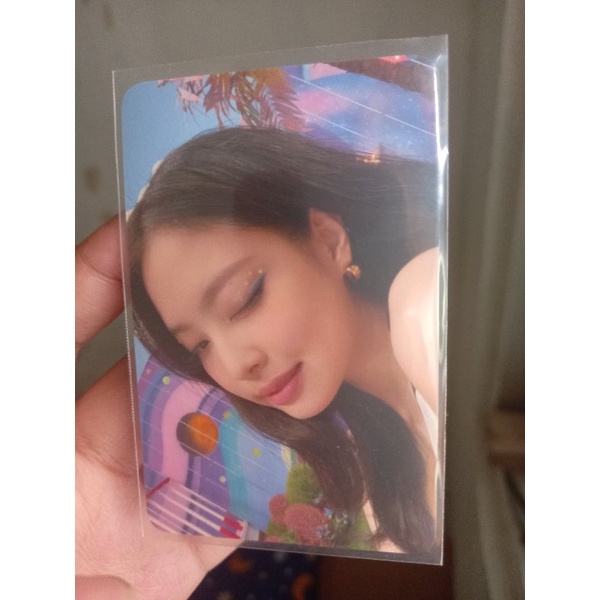 Photocard Jennie blackpink Jennie wink