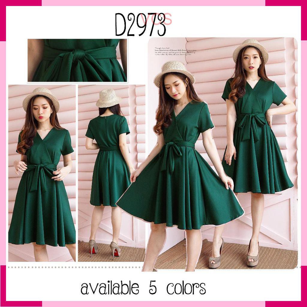 Dress pendek korea