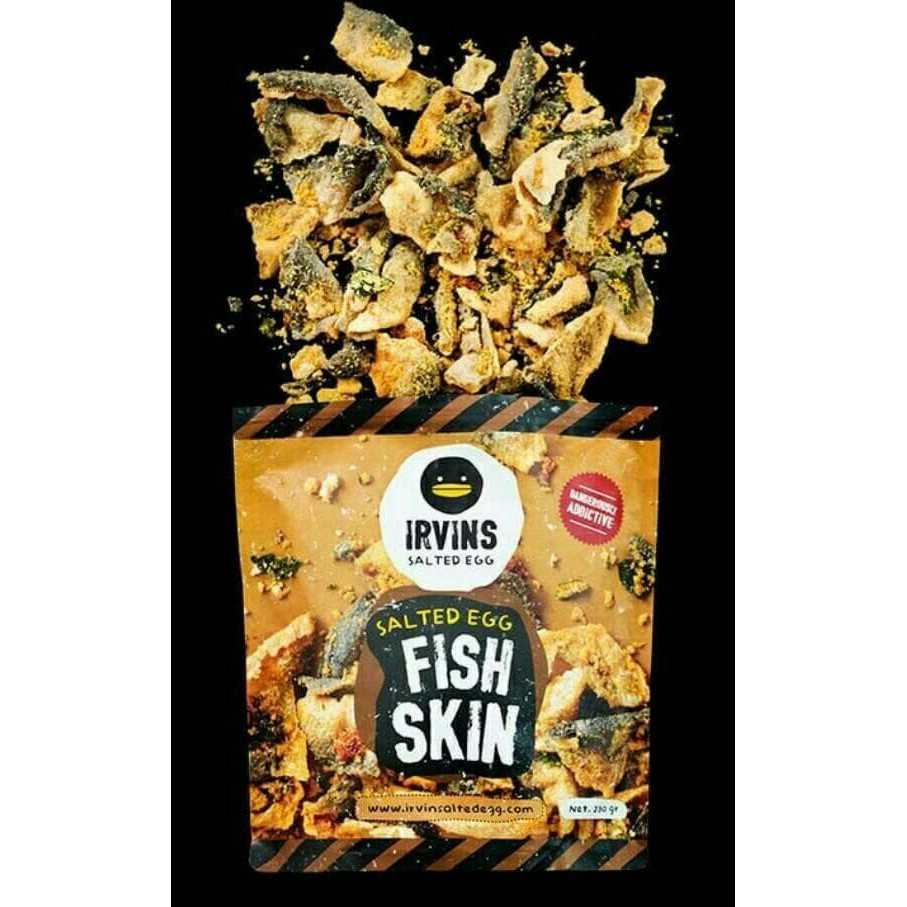 

Irvins salted egg Fish skin 230 gram ~ kp1983