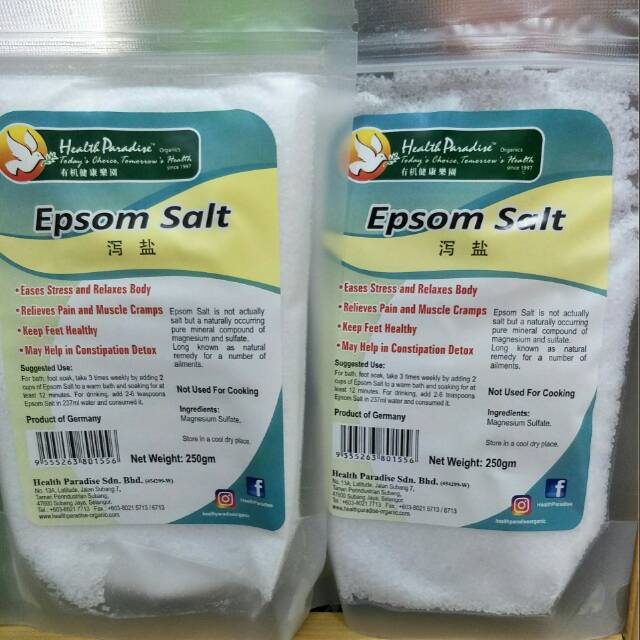 

Health Paradise Epsom Salt 250g