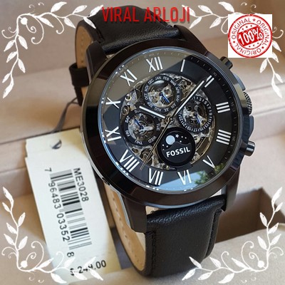 Jam Tangan Pria Type Skeleton ME 3028 Series Grant Sport Automatic Original