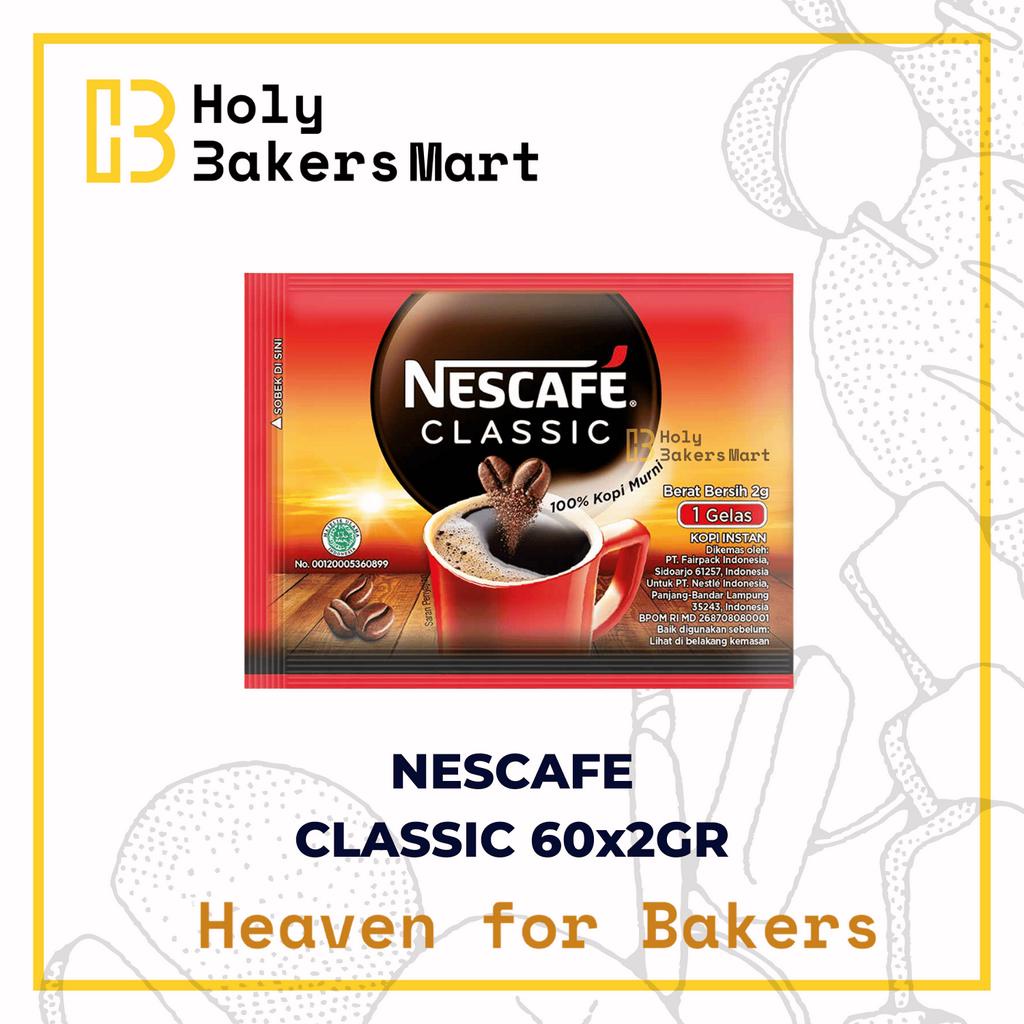 

NESCAFE CLASSIC 2GR / NESCAFE / KOPI INSTAN / KOPI MURNI