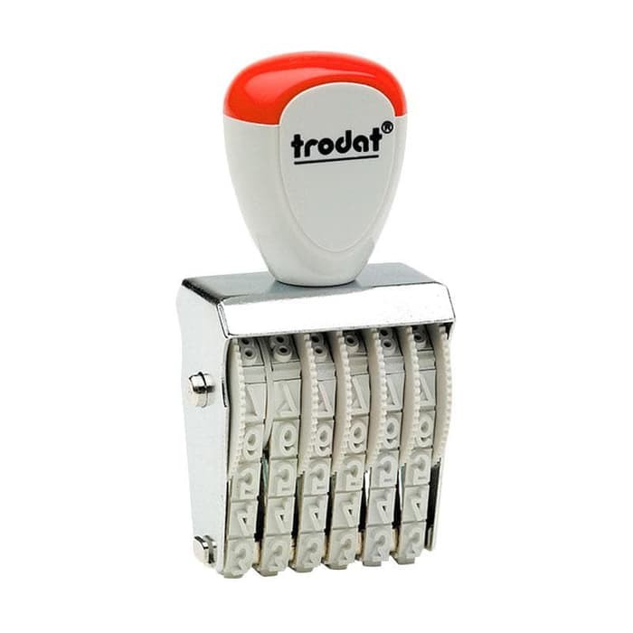

Unik STEMPEL 3mm 6 DIGIT TRODAT 1536 Eksklusif