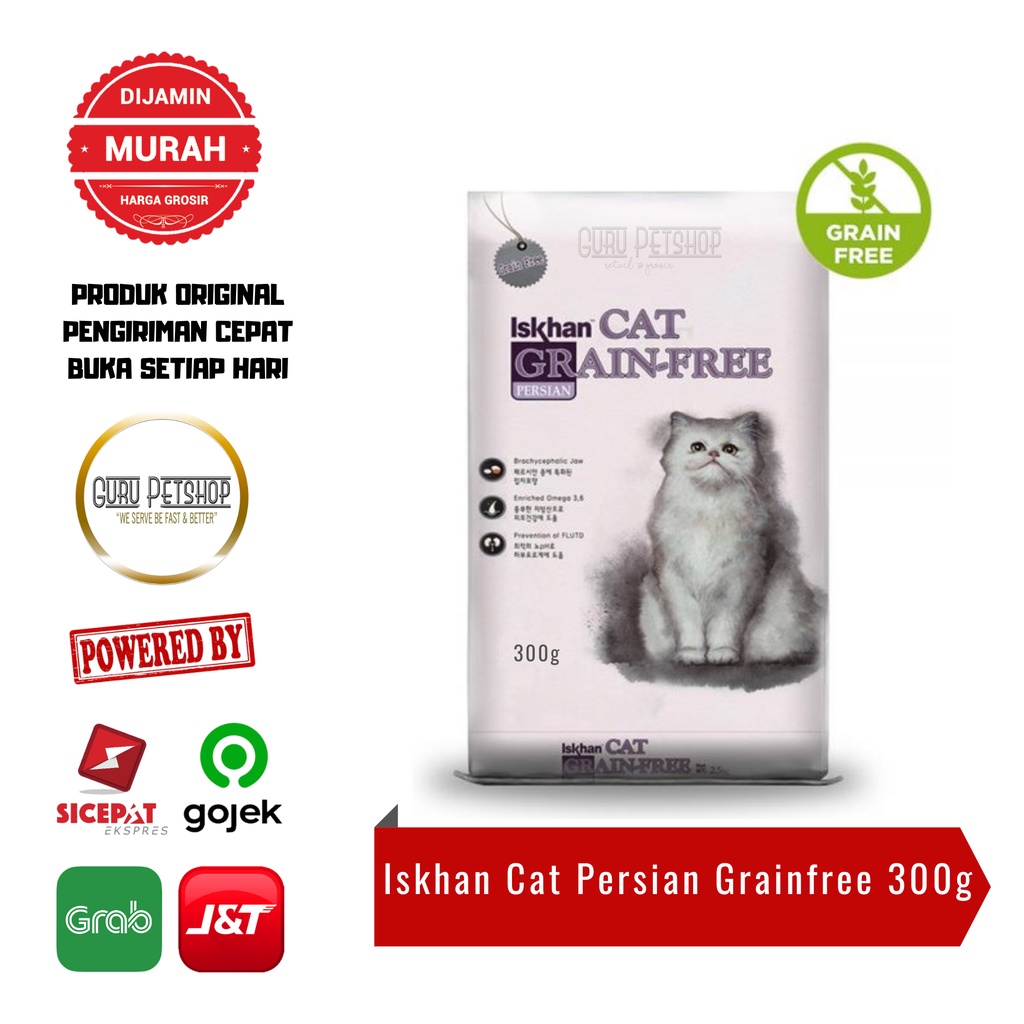 Iskhan Cat Grain Free Persian 300g Freshpack Iskhan Persian Cat Food