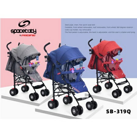 Spacebay Stroller (SB319Q) - Kereta Dorong