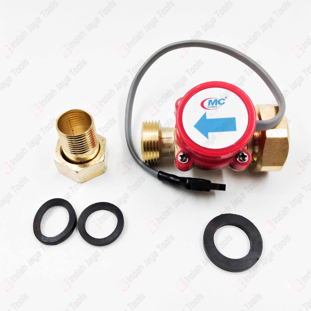 MC Flow Switch 1 3/4 1/2 Inch Otomatis Pompa Air Dorong Booster Pump