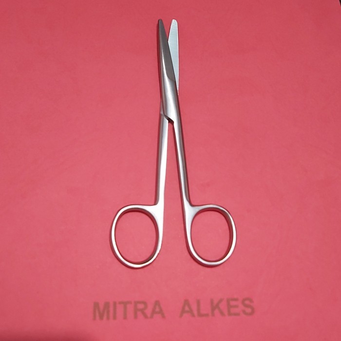 Gunting Mayo Lurus 14cm. MAYO Scissors Straight 14 cm. Gunting IUD 14cm.