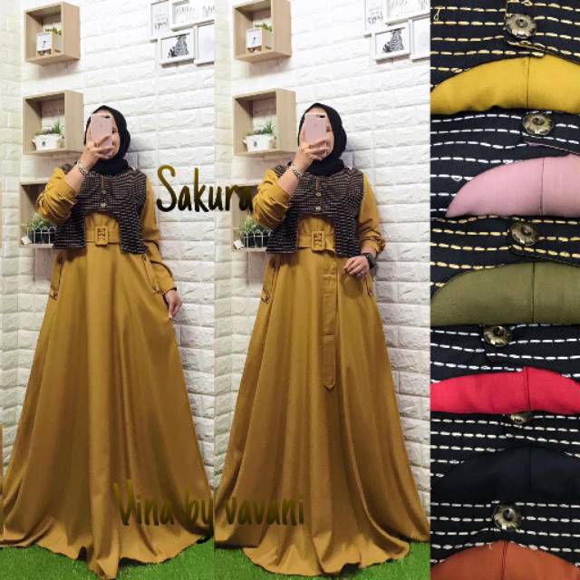 Gamis sakura by vavani