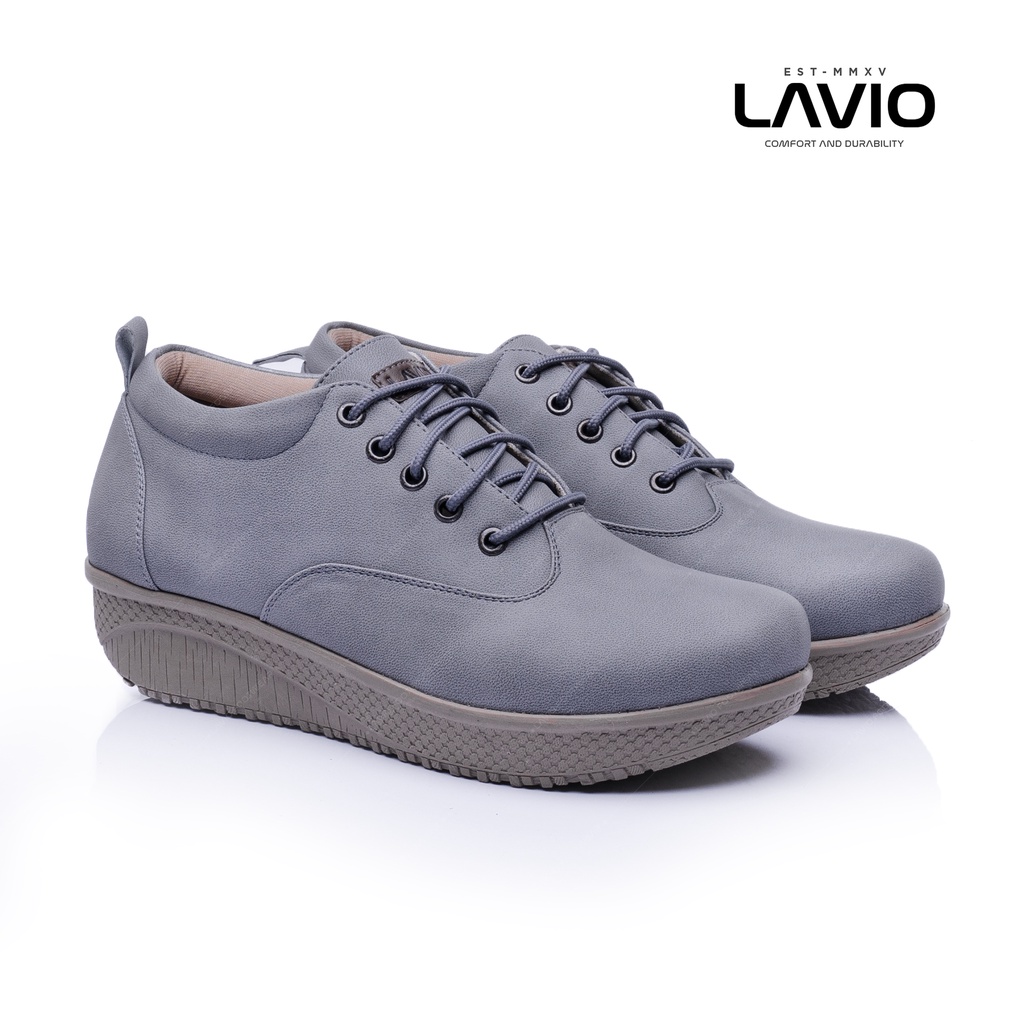 Lavio Sepatu Sneakers Wanita Flat Sintetis Yuri Orchid Premium New Arrival