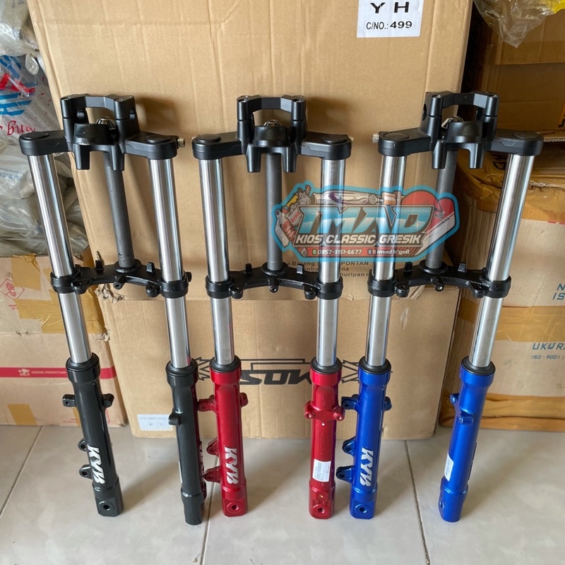 Shock Skok KYB zeto depan set dengan T ninja r old pnp honda