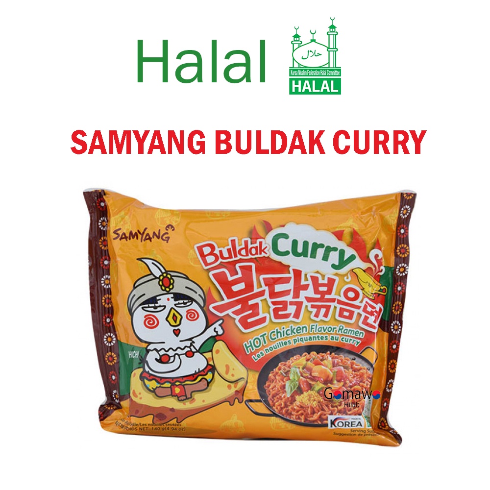 

MIE INSTAN SAMYANG BULDAK CURRY HALAL KOREA
