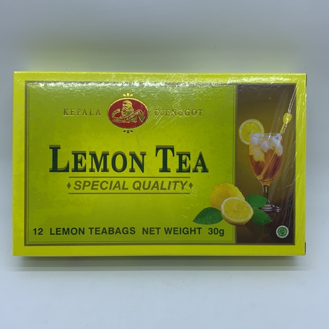 Kepala Djenggot Lemon Tea 12s 30gr barcode 8992797730135