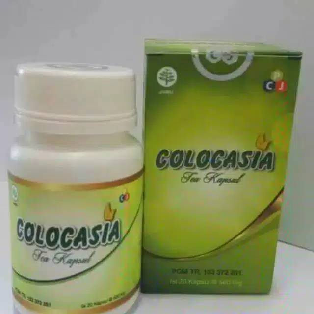 [HALAL][BPOM] COLOCASIA Tea Kapsul Penambah Cairan Lutut ORIGINAL Lejel - Obat Herbal Nyeri Sendi