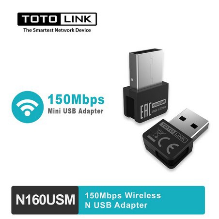 ITSTORE  TOTOLINK N160USM Wifi Adapter Wifi Receiver Wifi Usb Dongle N1 60U SM