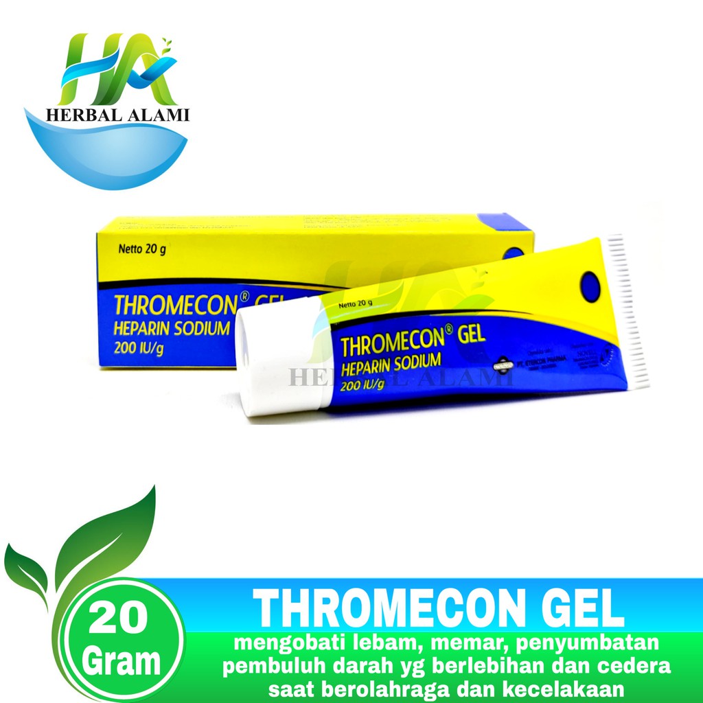 Thromecon Gel 200IU - Mengobati Luka Memar &amp; Lebam