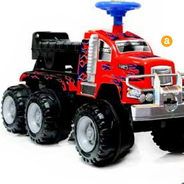 Mainan Mobil Truck Dorong Ct 619 Yg Bisa Dinaiki Anak