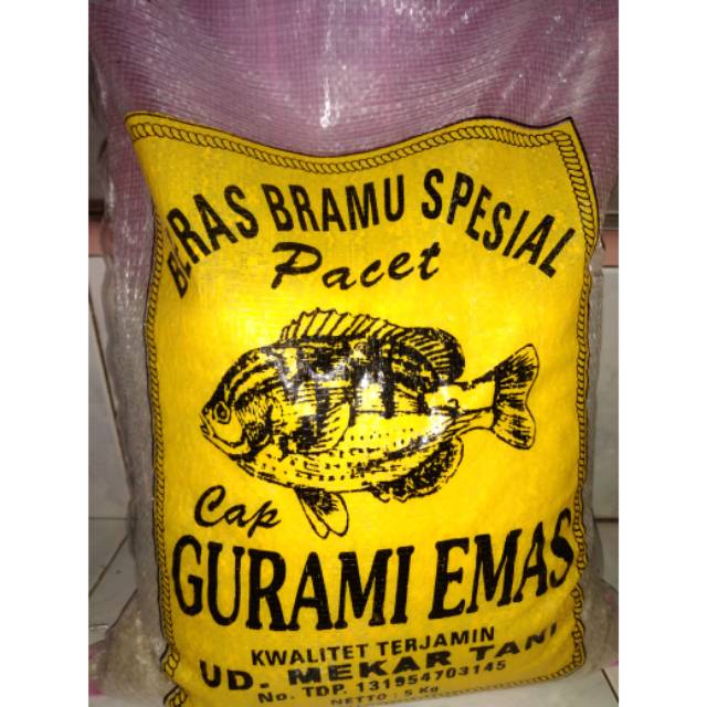 

BERAS BRAMU SUPER GURAMI EMAS 1 KG