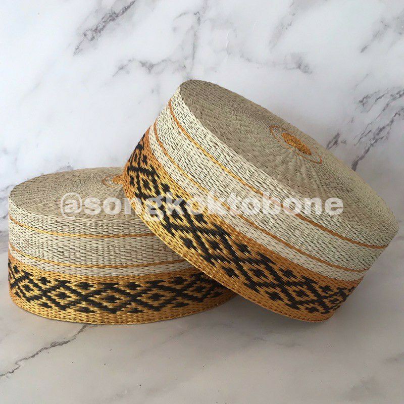 Songkok reccak motif batik / Songko' To Bone / Peci Bugis / topi / songko guru