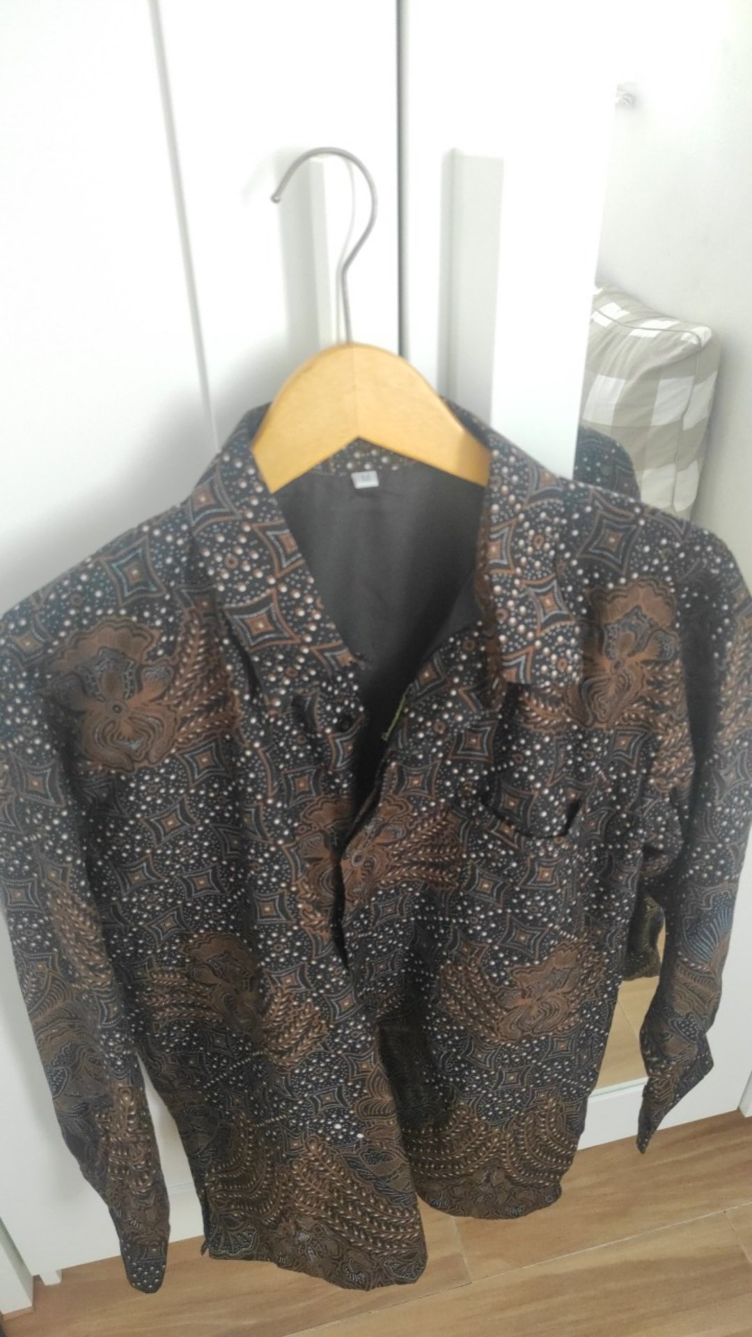 Anjasmara Sogan Kemeja Batik Pria Lengan Panjang Dan Pendek By Sm-batik