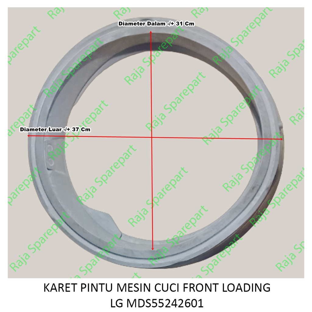 KARET PINTU MESIN CUCI FRONT LOADING LG MDS55242601