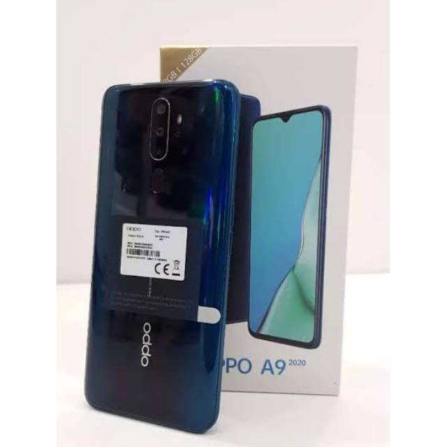 Second oppo A9 2020 8/128 Resmi