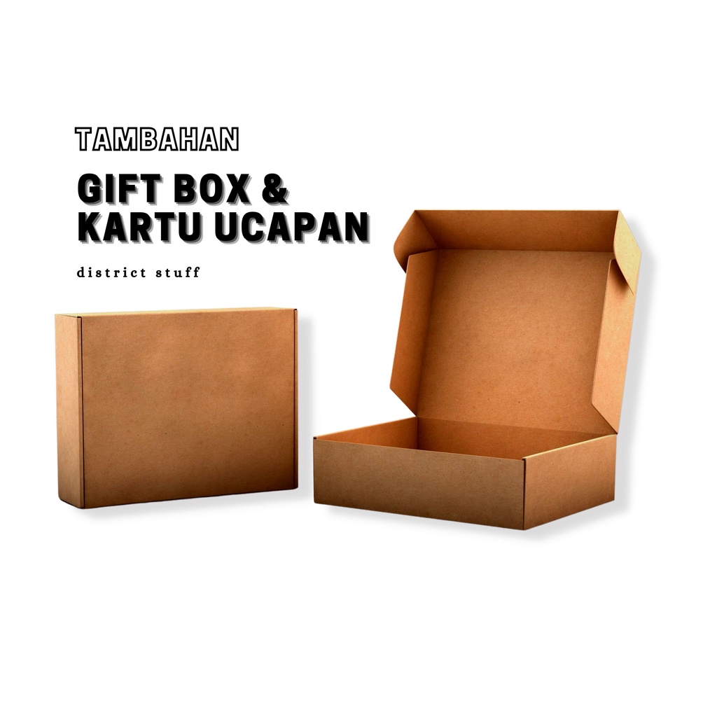 

Districtstuff Gift Box Custom Kartu Ucapan