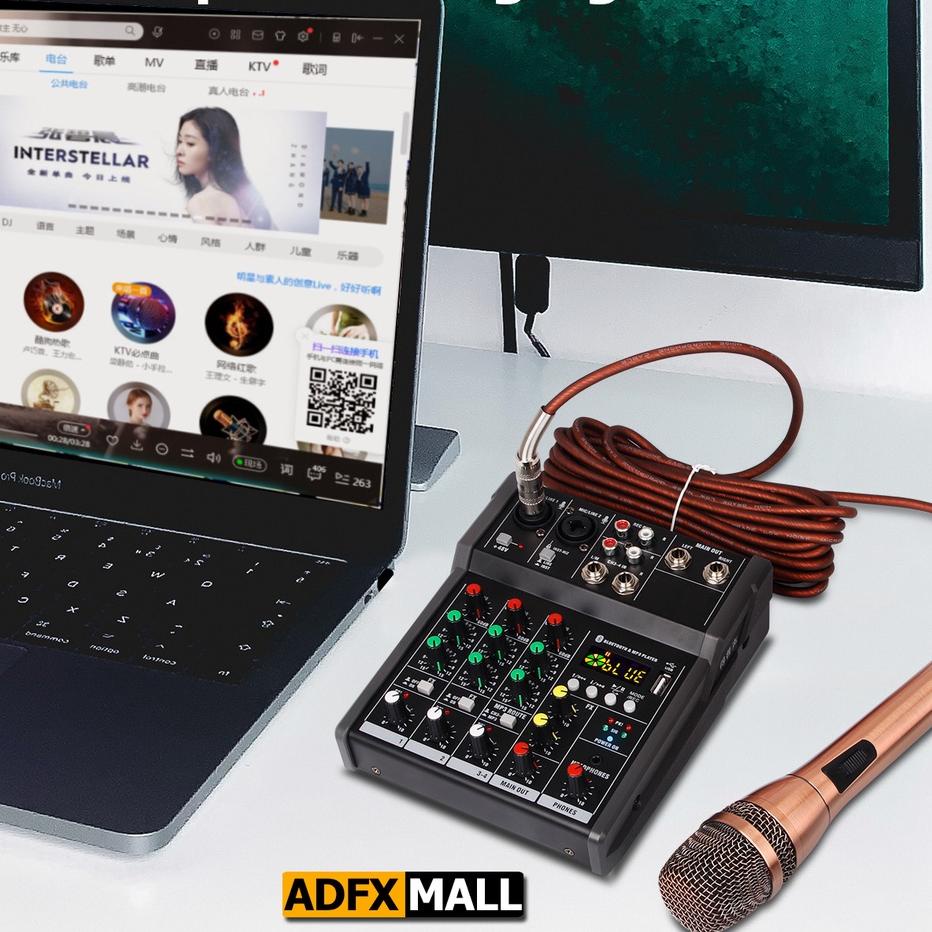 Siap Kirim.. AUDIO MIXER YAMAHA G4 SBLUETOOTH,USB,RECORD,SOUNDCARD,REVERB Mixer audio saluran 4