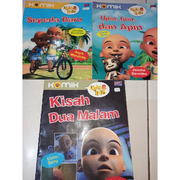 Buku komik UPIN IPIN (Preloved)