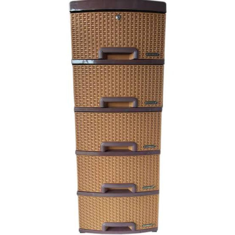 LEMARI PLASTIK LACI NAPOLLY 5 SUSUN