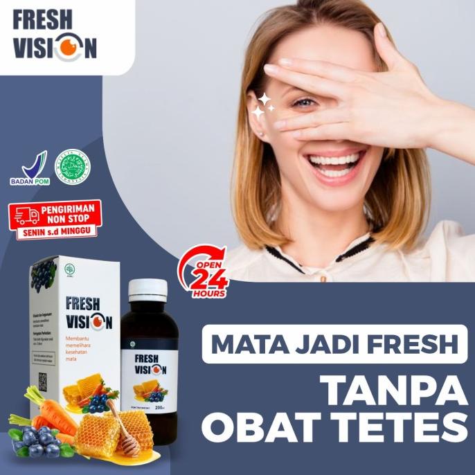 FRESH VISION Madu Herbal Bantu Segarkan Mata (Bukan Obat Tetes)
