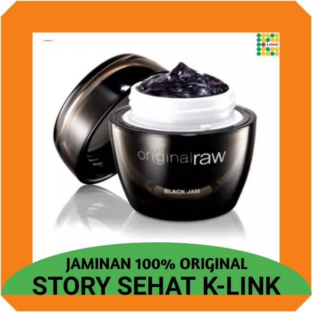 BLACK JAM ORIGINAL RAW/PRODUK K-LINK/MENCEGAH PENUAAN DINI/