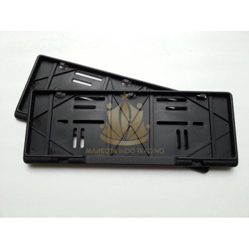 Tempat Dudukan Frame Cover Bingkai Plat Nomor Mobil (Plastik ABS Keras &amp; Tebal)