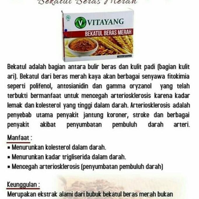 

BERAS- BEKATUL BERAS MERAH -UNGGULAN.