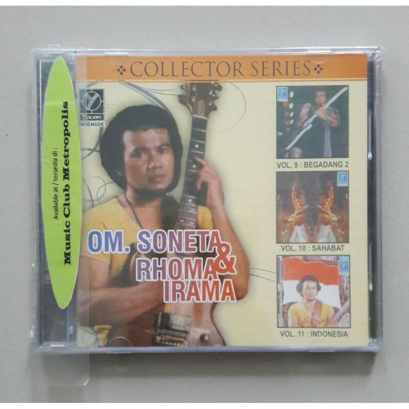 CD OM. SONETA DAN RHOMA IRAMA - VOL.09 / VOL.10/ VOL.11