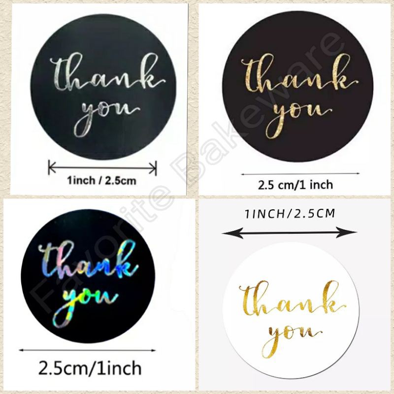 

Sticker Label Segel Kemasan Toples Amplop Hampers Thank You Stiker Terimakasih Part 1