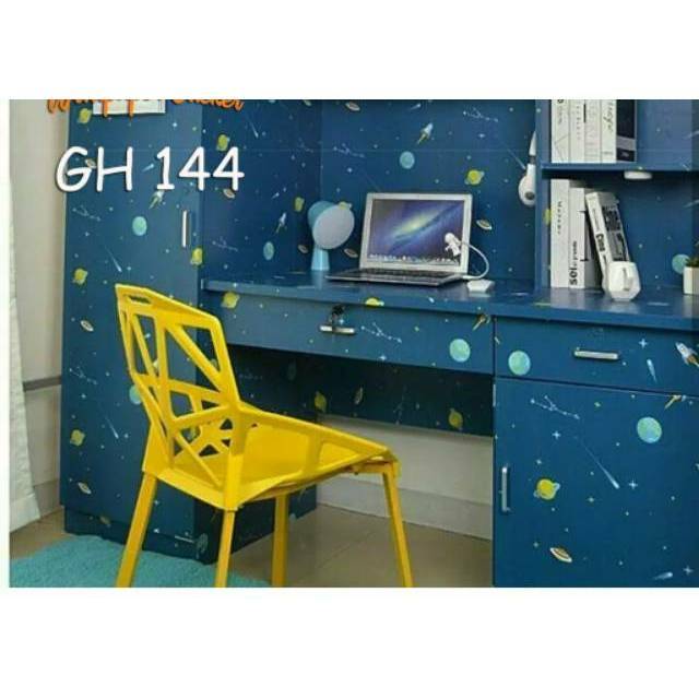 COD Wallpaper dinding Motif Antariksa / Wallpaper Dinding Murah